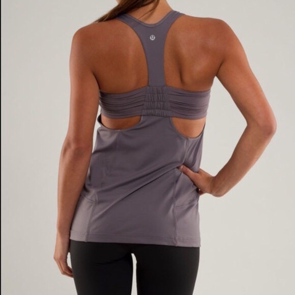lululemon athletica Tops - LULULEMON ❤️ Turbo Tank Magnum Purple Grey
